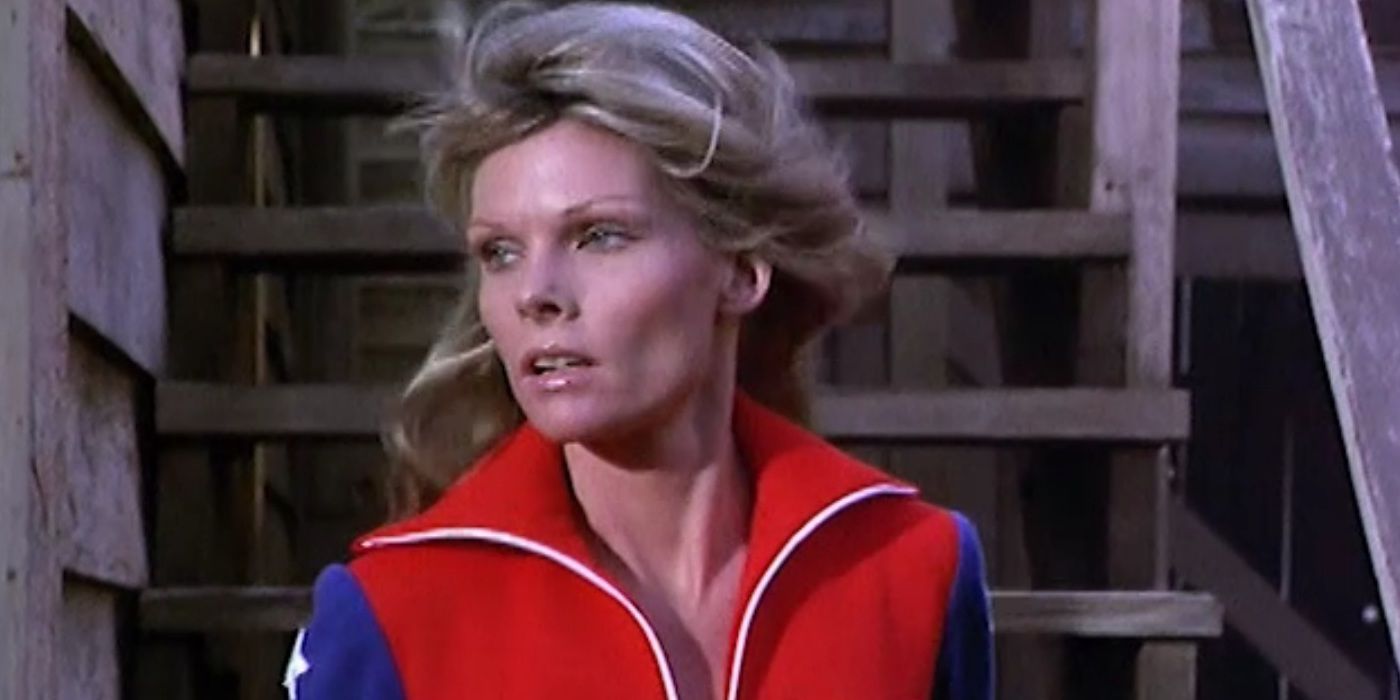 Cathy Lee Crosby in the Wonder Woman 1974 pilot