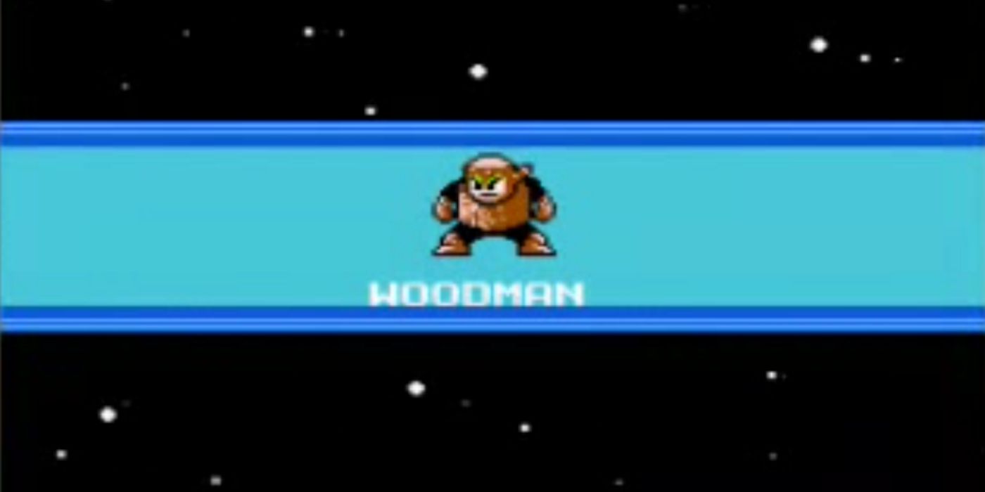 Wood Man Mega Man 2 Stage Select