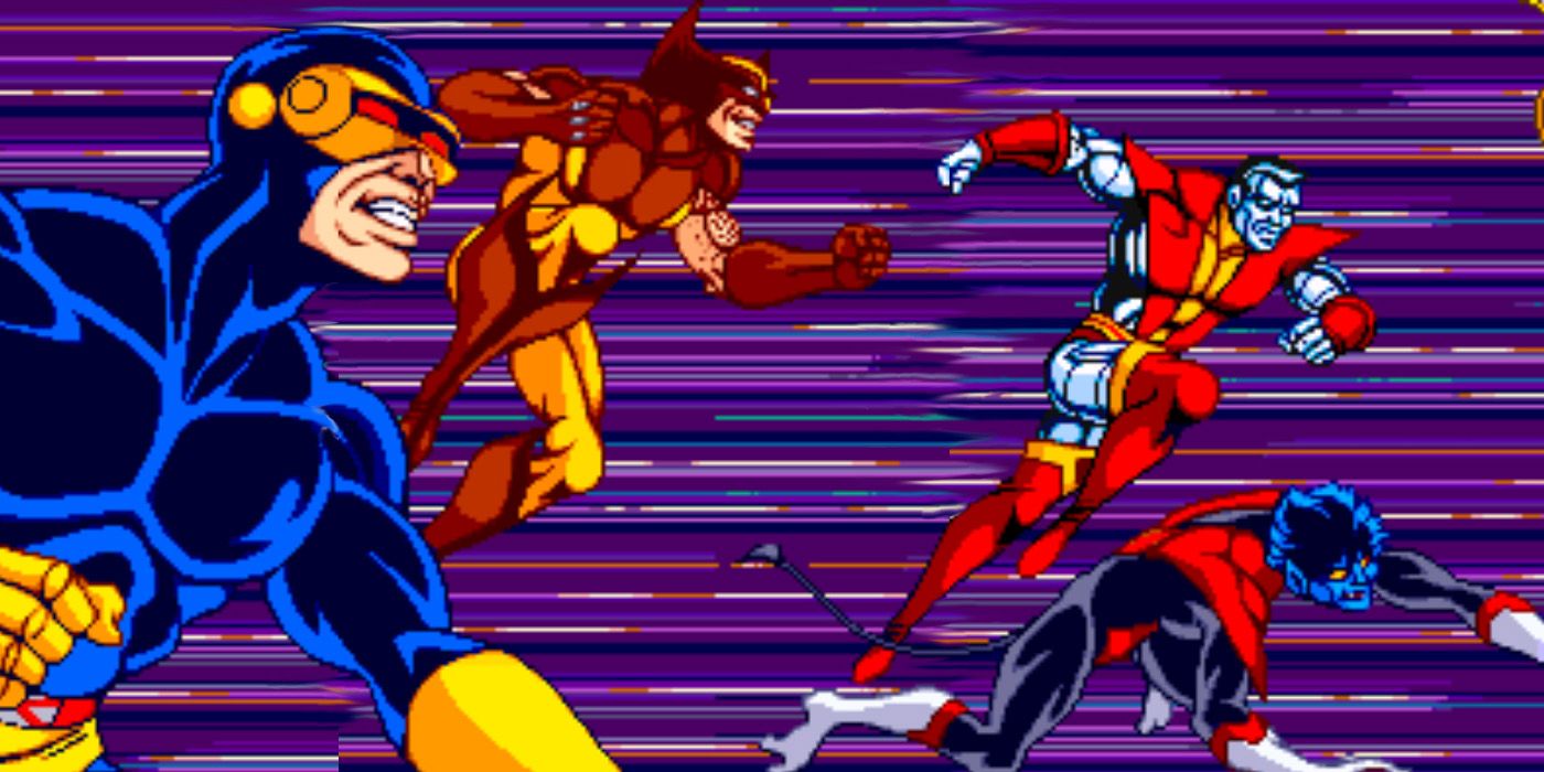 X-Men Arcade in game cut scene