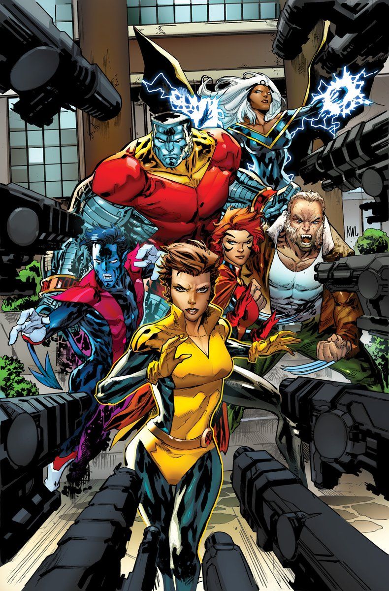 X-Men Gold 7 cover Ken Lashley