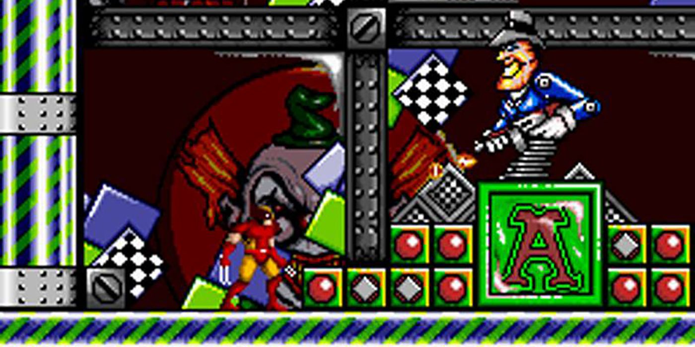 a still from x-men spider-man arcades revenge depicting wolverine playing the platform