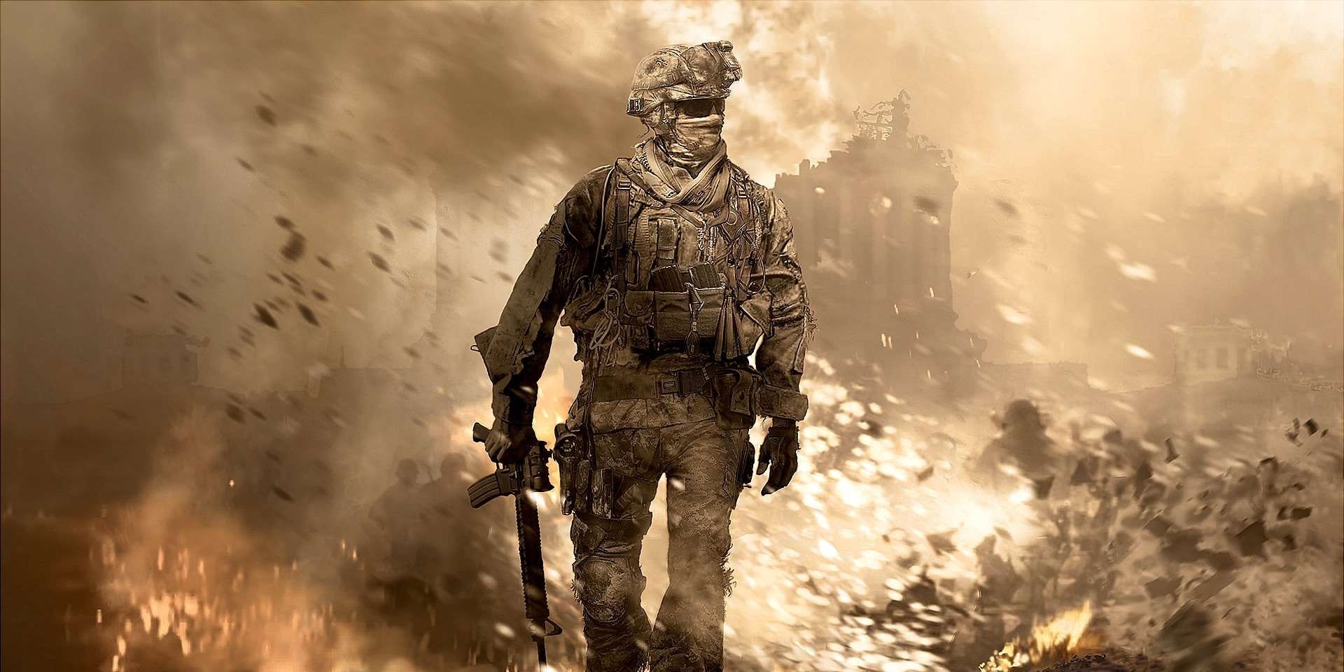 MW2] hello i just made a custom cod mw2 remastered cover art.its my  first draft so plz ignore any photoshop fails.and if anyone wanna  download here it is. : u/_-SIDESWIPE-_