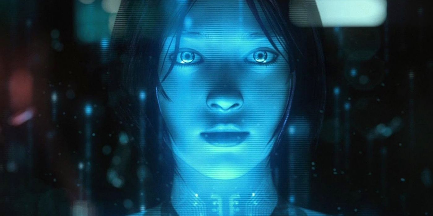 Cortana as she appears in Halo