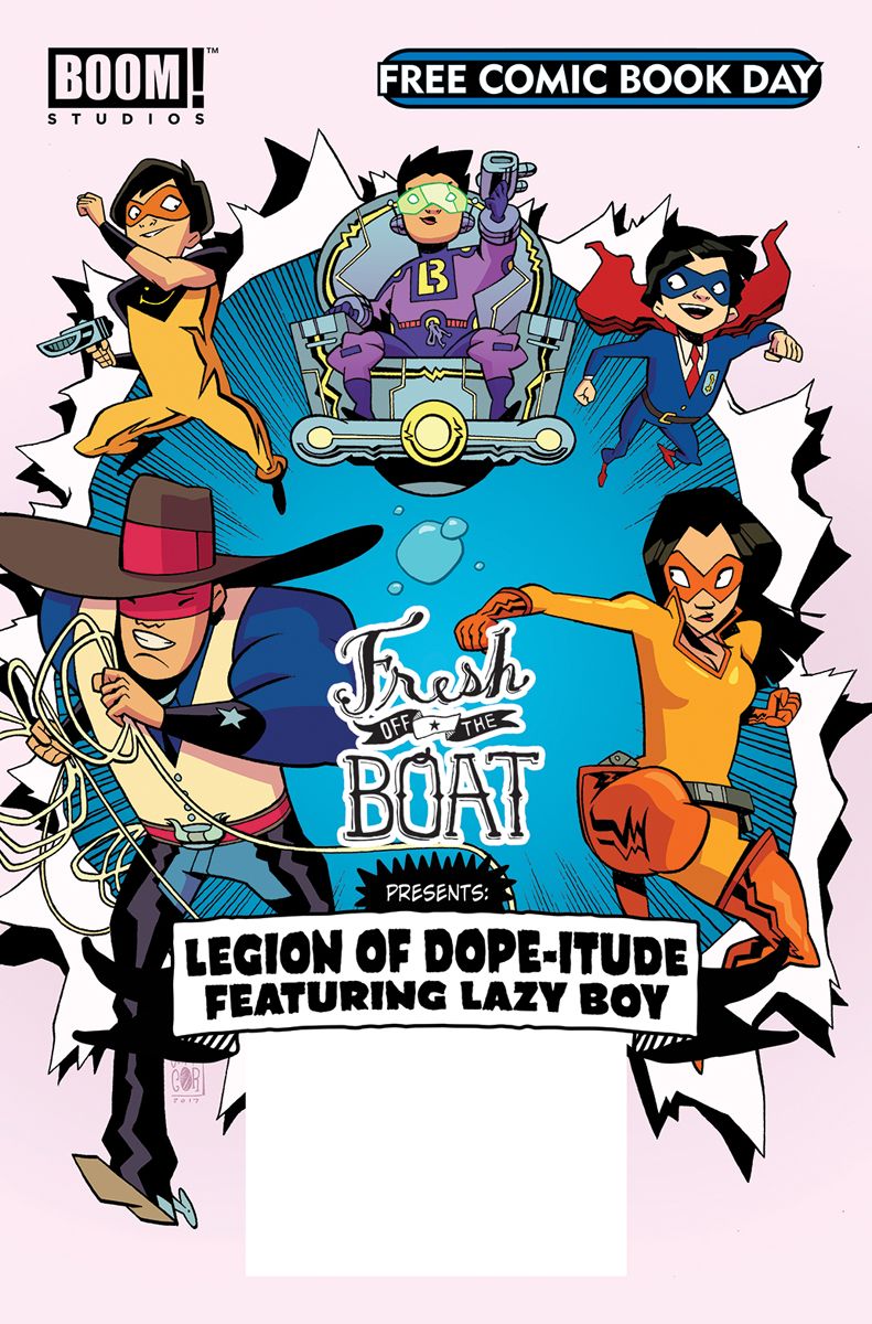 Fresh Off the Boat Free Comic Book Day cover
