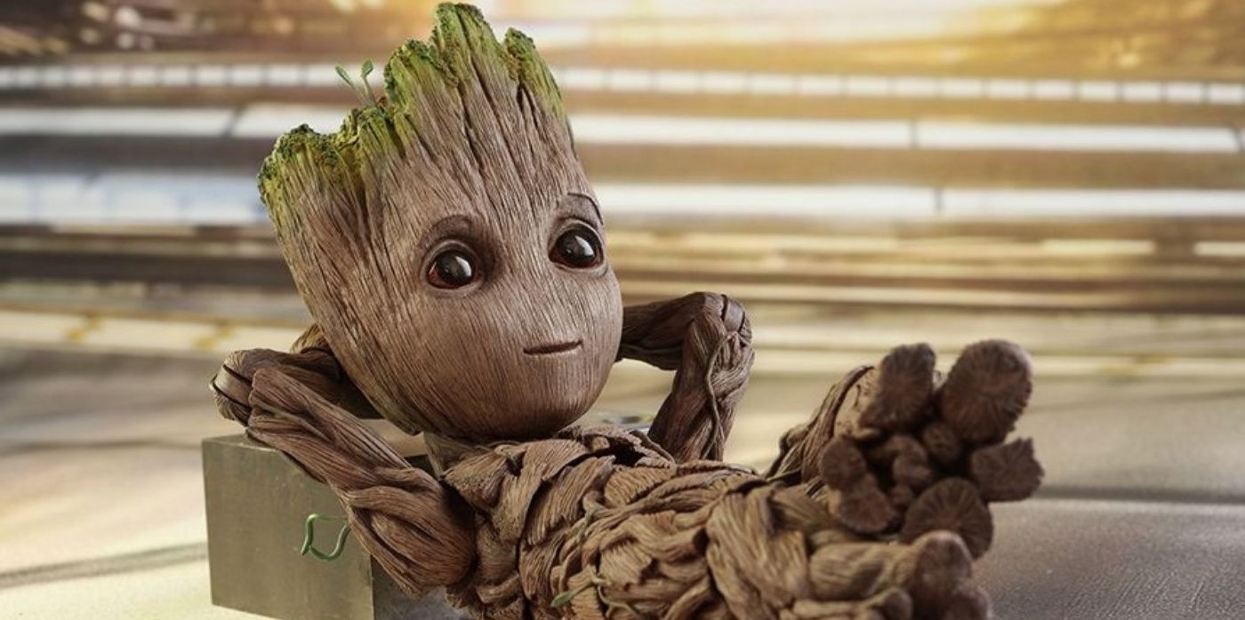 With This Life-Size Baby Groot Figure, You'll Be the Envy of the Galaxy