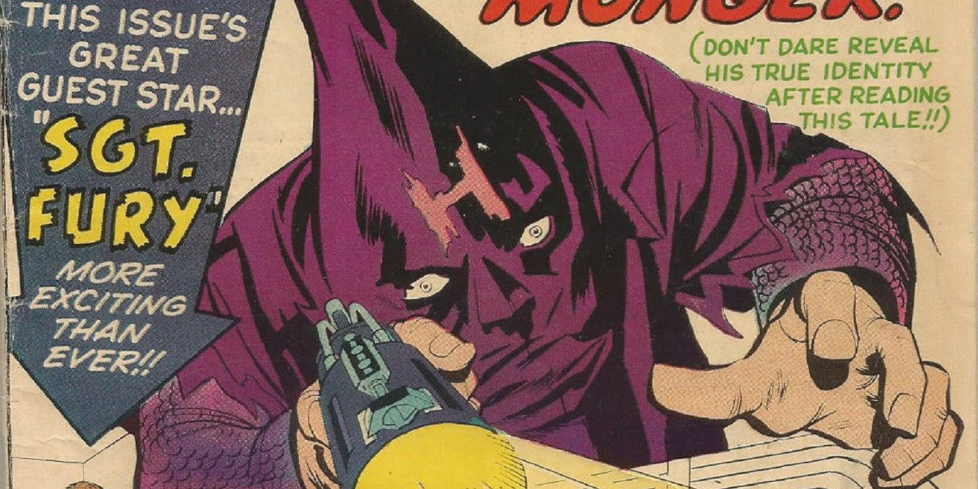Hat Monger fires a laser gun in Marvel Comics