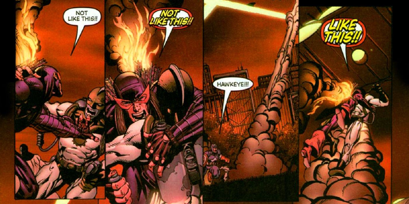 Hawkeye's Death in Marvel Comics