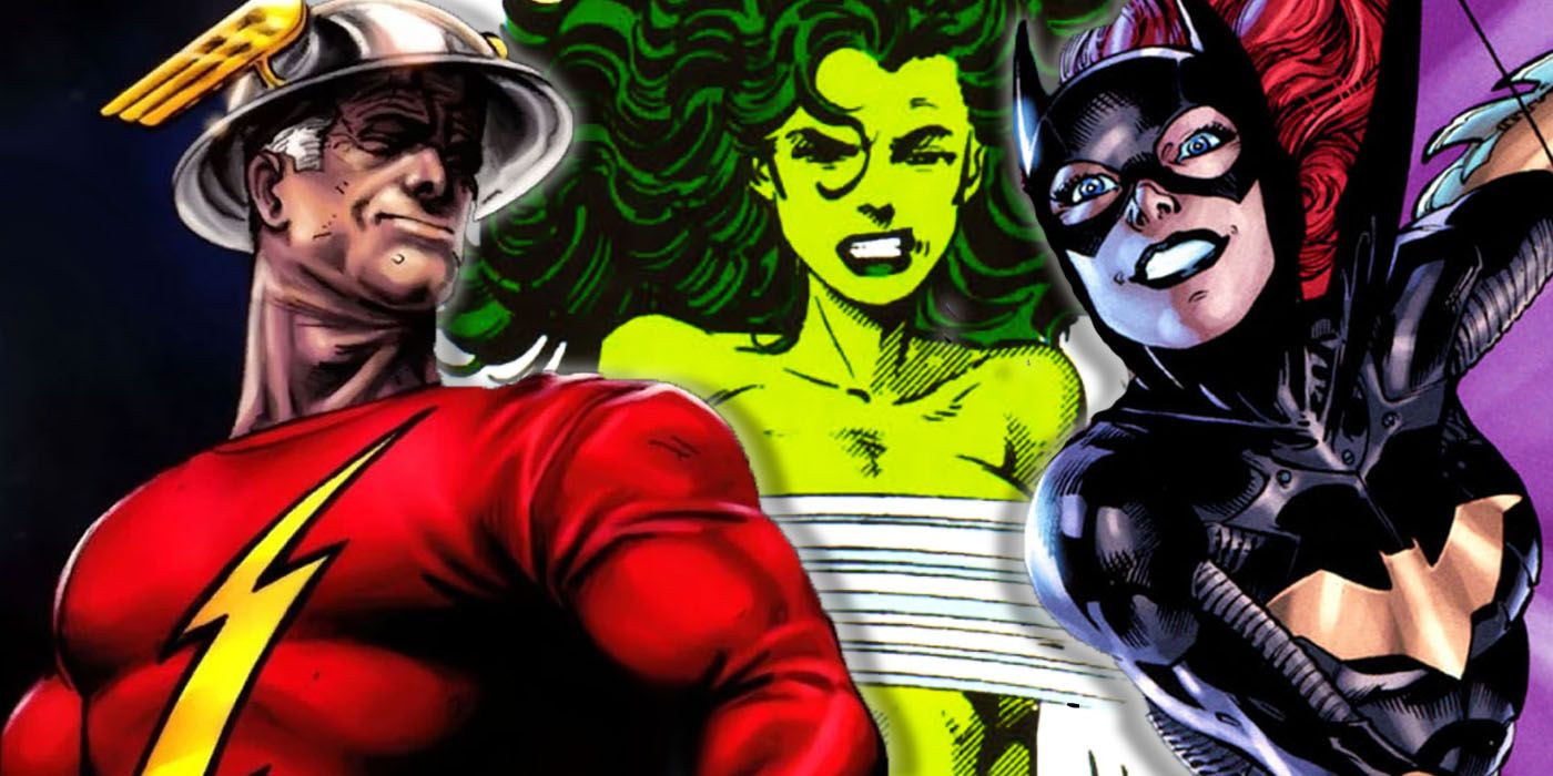 heroes who never died flash she-hulk batgirl