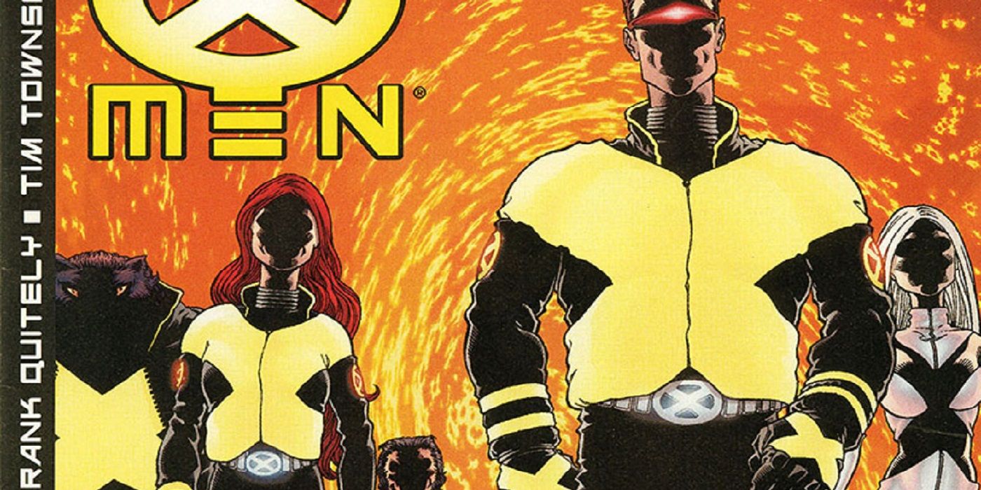 New X-Men cover from Marvel Comics with art by Frank Quitely