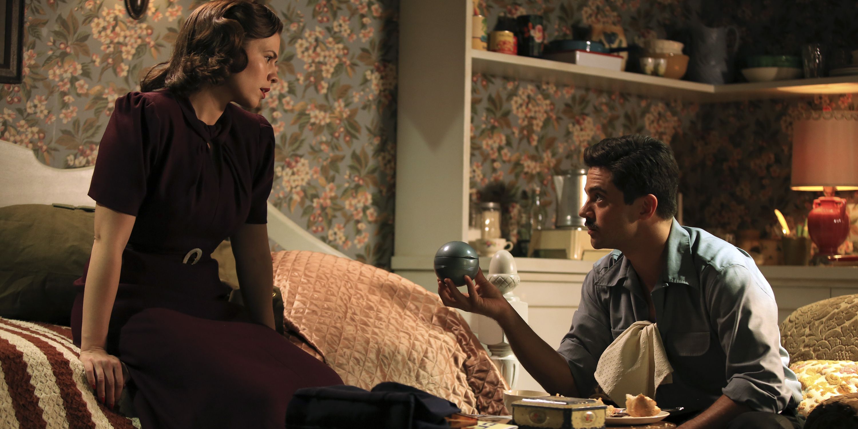 Peggy Carter e Howard Stark, do agente Carter