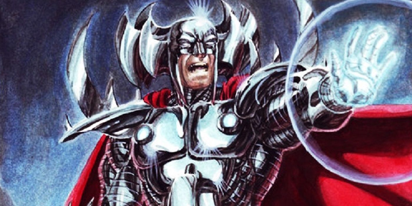 Marvel Comics' Stryfe using his powers