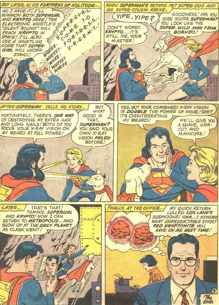 How Does Superman Cut His Hair Cbr