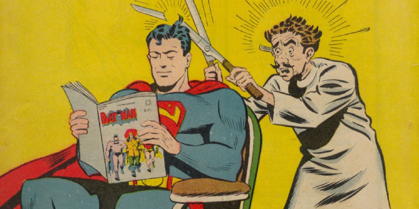 How Does Superman Cut His Hair? 