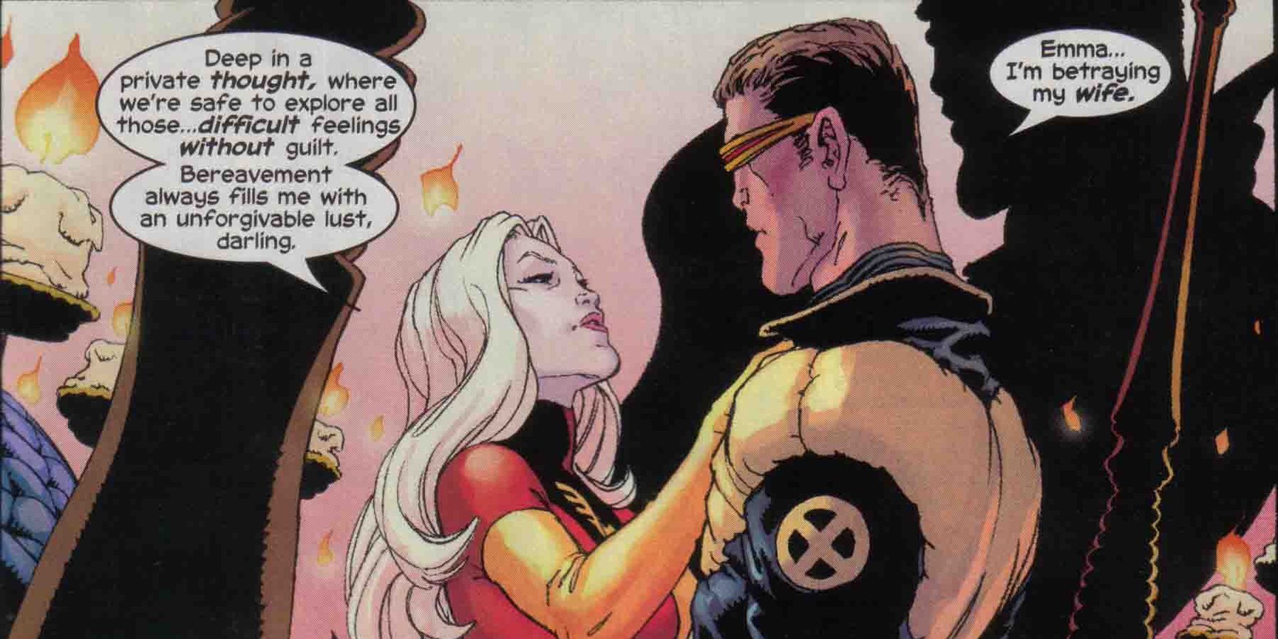 1 Cyclops and Emma Frost