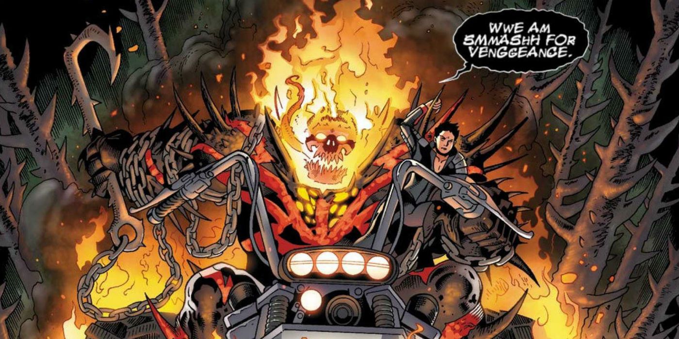 1 Red Hulk Ghost Rider Venom