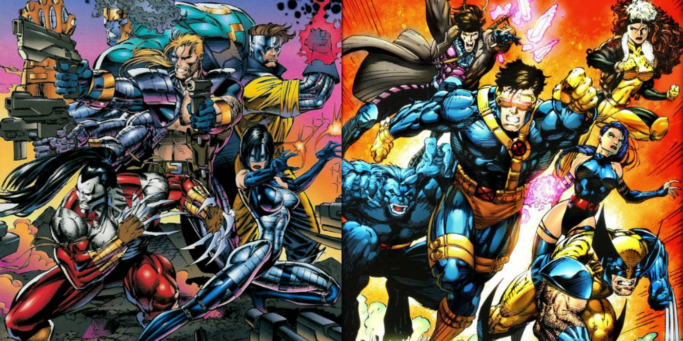3 Cyberforce and X-Men