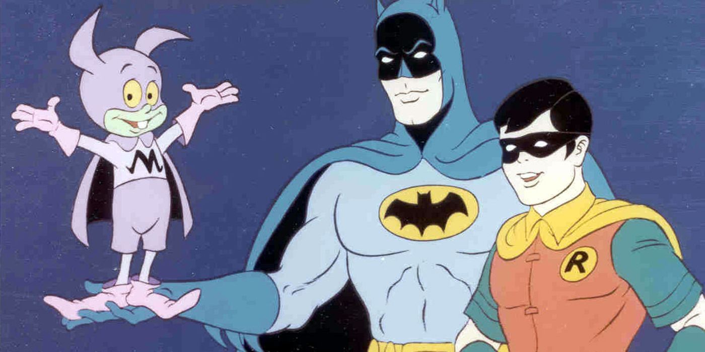Bat-Mite and Robin in the New Adventures of Batman