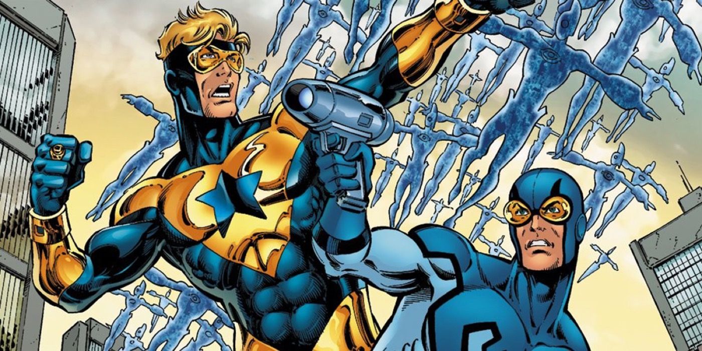 Blue Beetle and Booster Gold