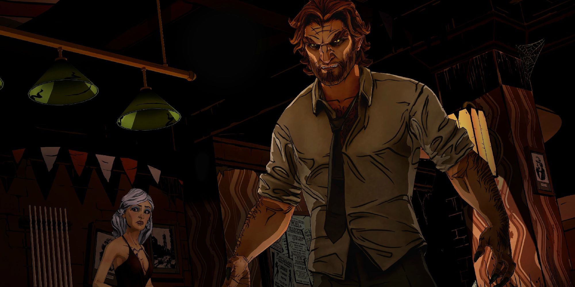 Bigby Wolf in Telltale Games The Wolf Among Us