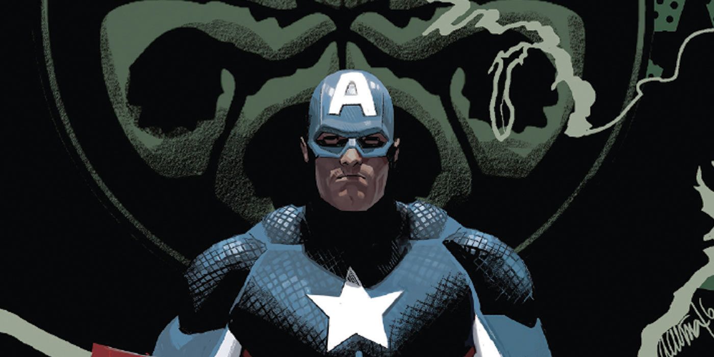 Captain America with Hydra logo