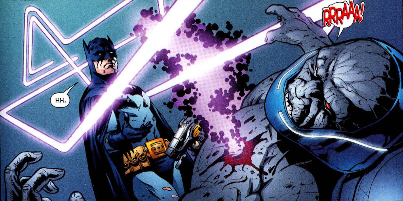 Batman Shoots Darkseid during Final Crisis