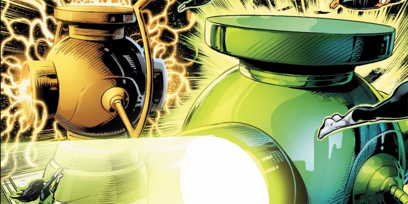 Green Lantern and Sinestro Corps Power Batteries