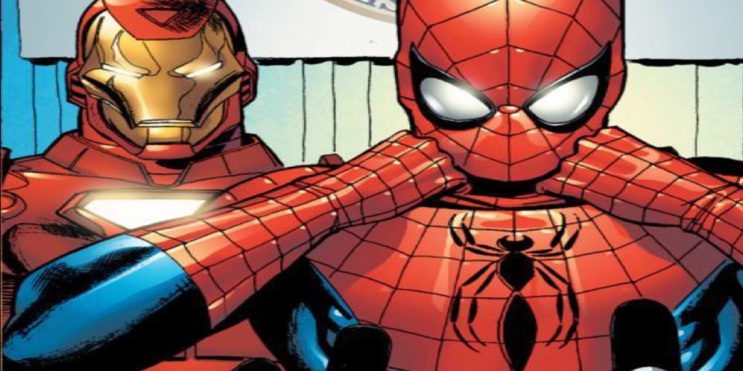 Iron Mand and Spider-Man Civil War