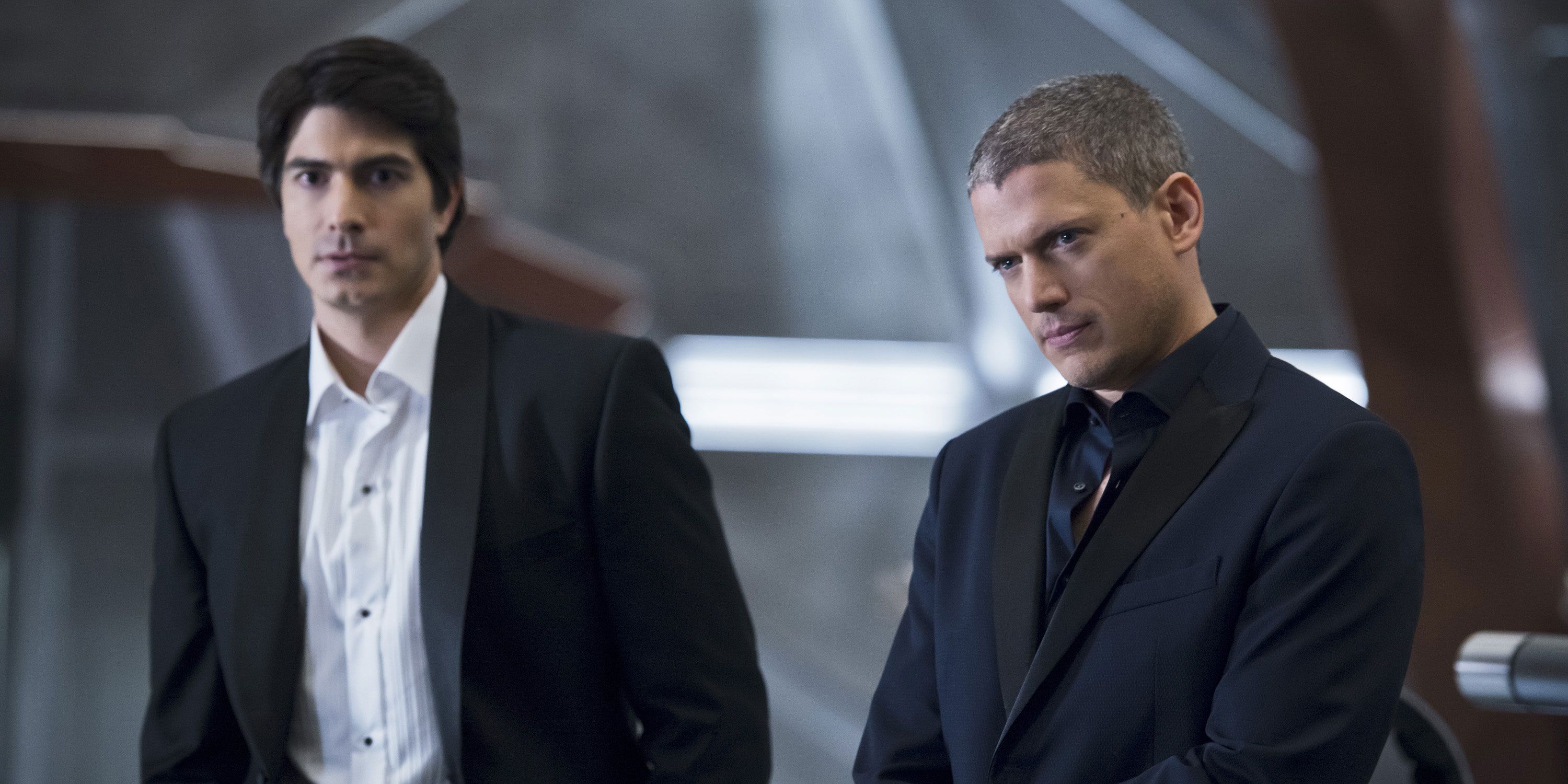 Legends of Tomorrow Ray Palmer Atom and Captain Cold Leonard Snart