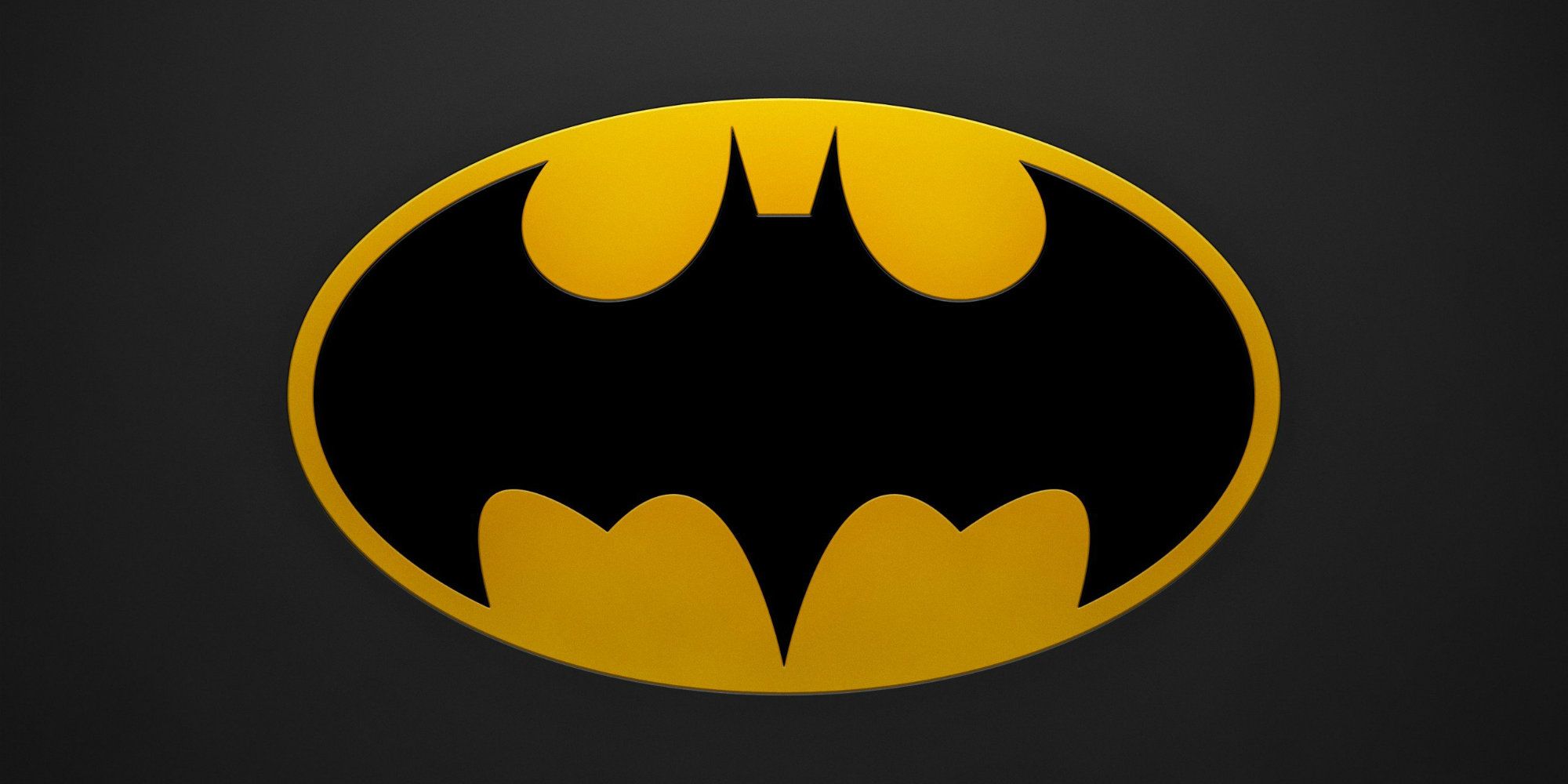 Red Bat Symbol On Logo