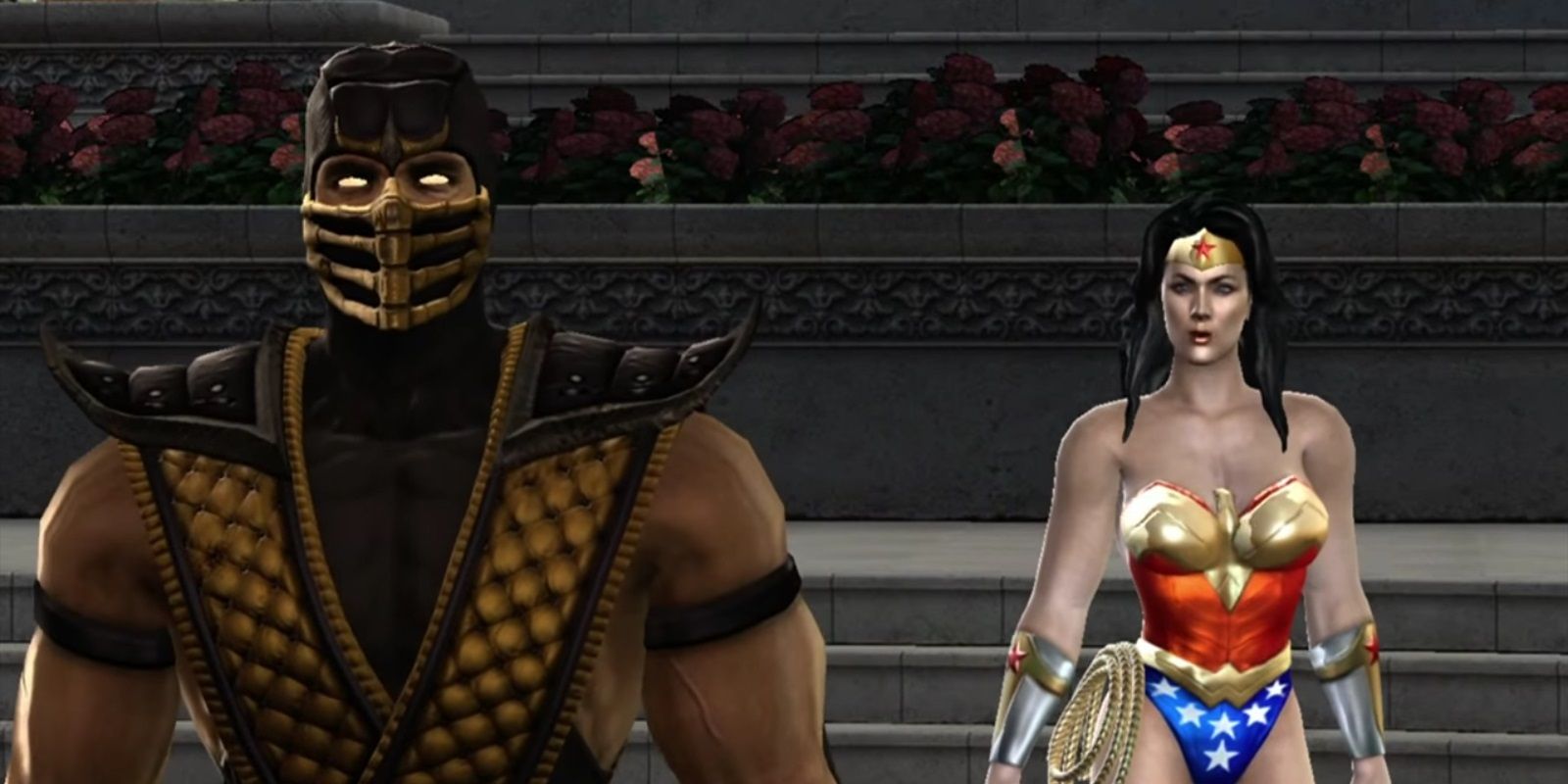Mortal-Kombat-vs-DC-Scorpion-fights-Wonder-Woman