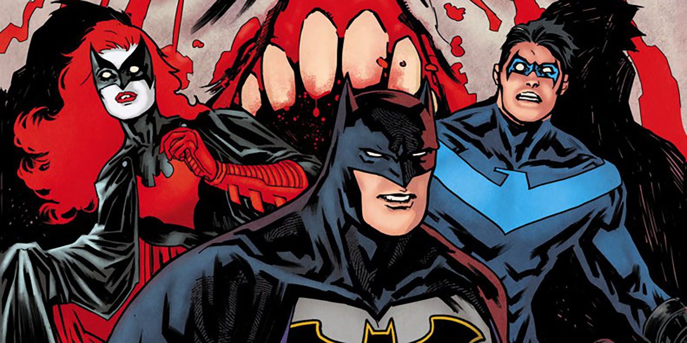 DC Comics' Batwoman, Batman, and Nightwing in Night of the Monster Men