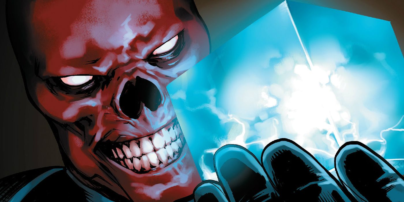 Red Skull with Cosmic Cube