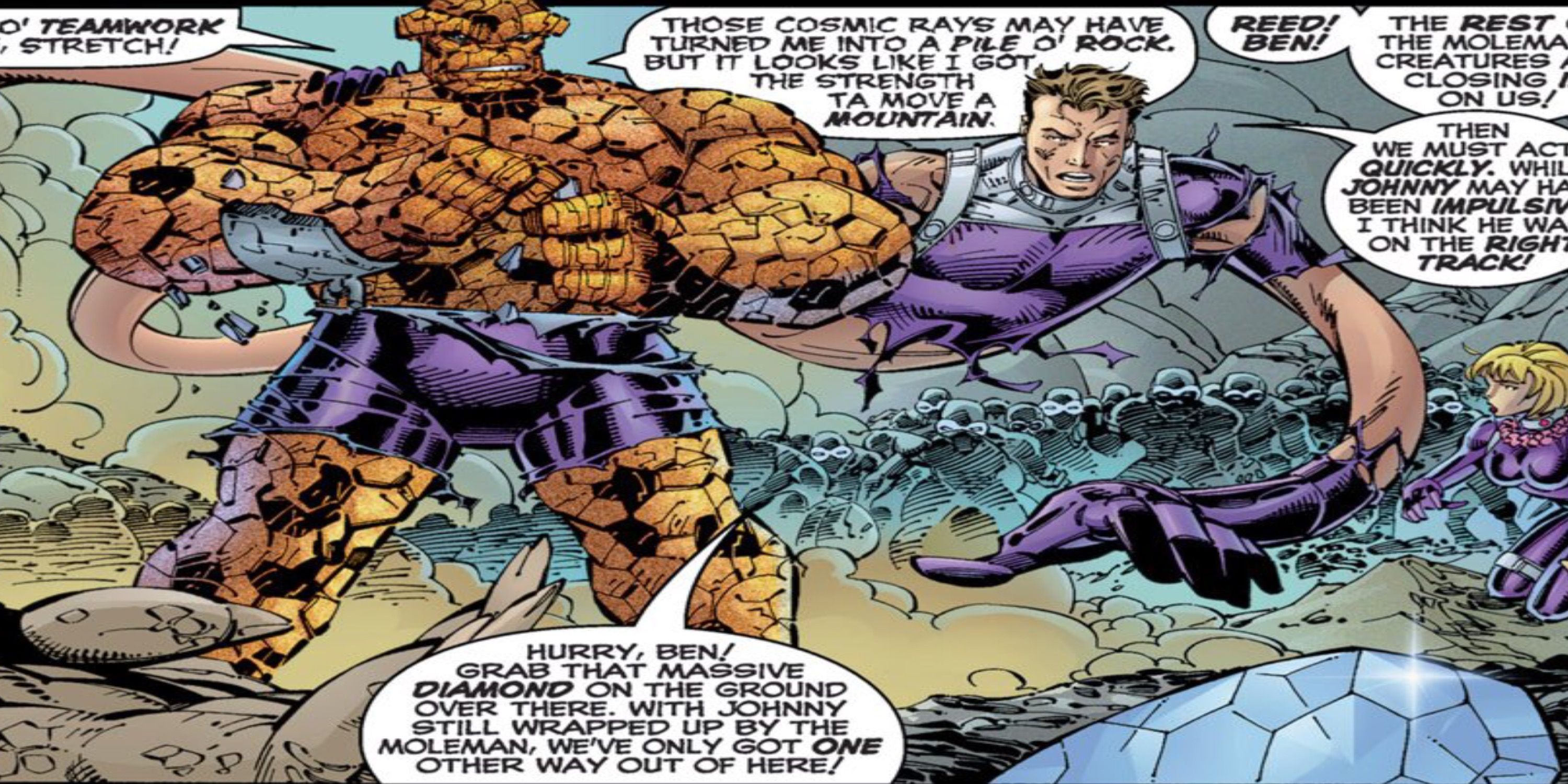 Reed Richards and Ben Grimm