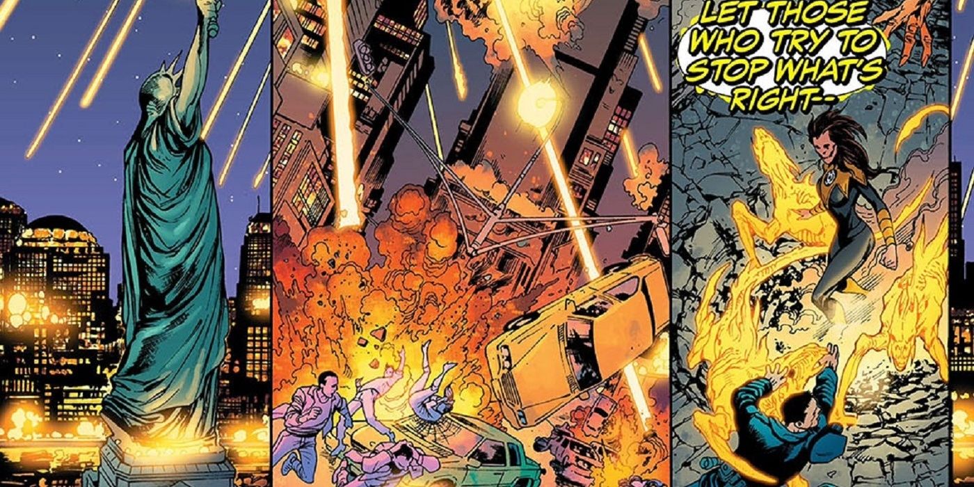 Sinestro-Corps-attacks-Earth