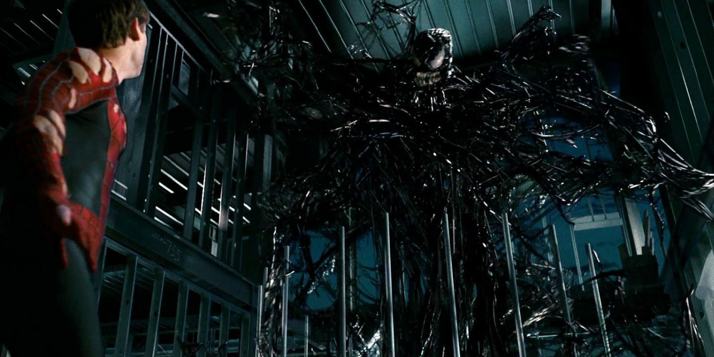 The Venom Symbiote in Spider Man 3.