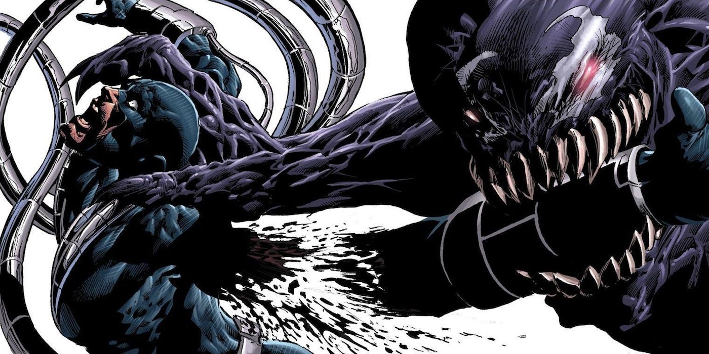 Steel Spider loses an arm to venom in Thunderbolts