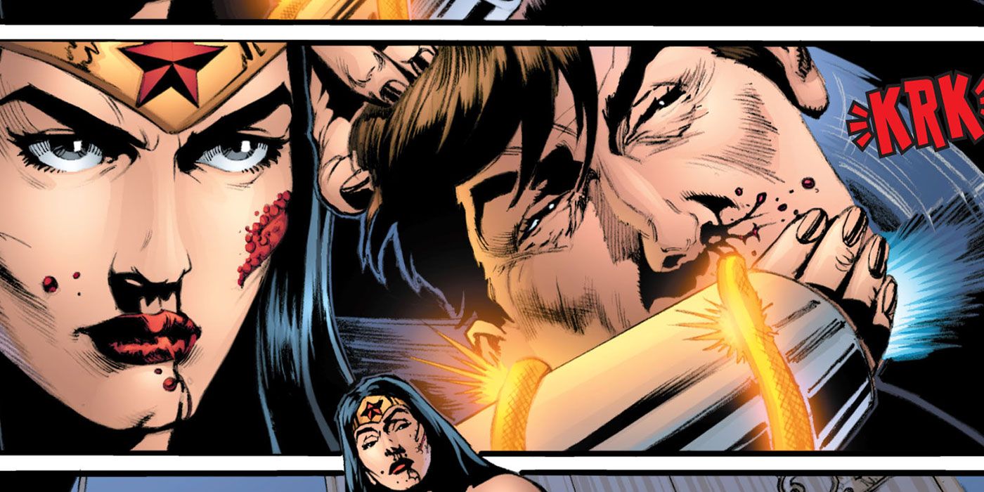 Wonder Woman Kills Max Lord - Wonder Woman 219 - Vol 2