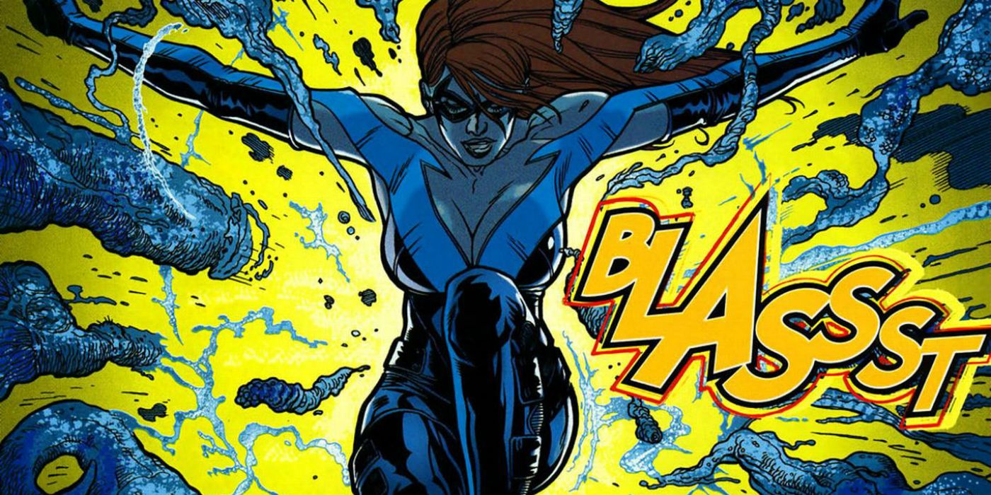 Cheyenne Freemont using her psionic abilities as Nightwing
