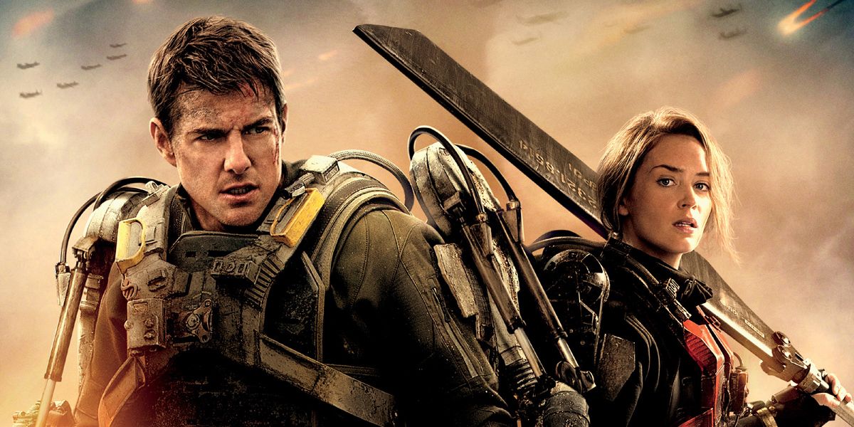 Tom Cruise and Emily Blunt in Edge of Tomorrow