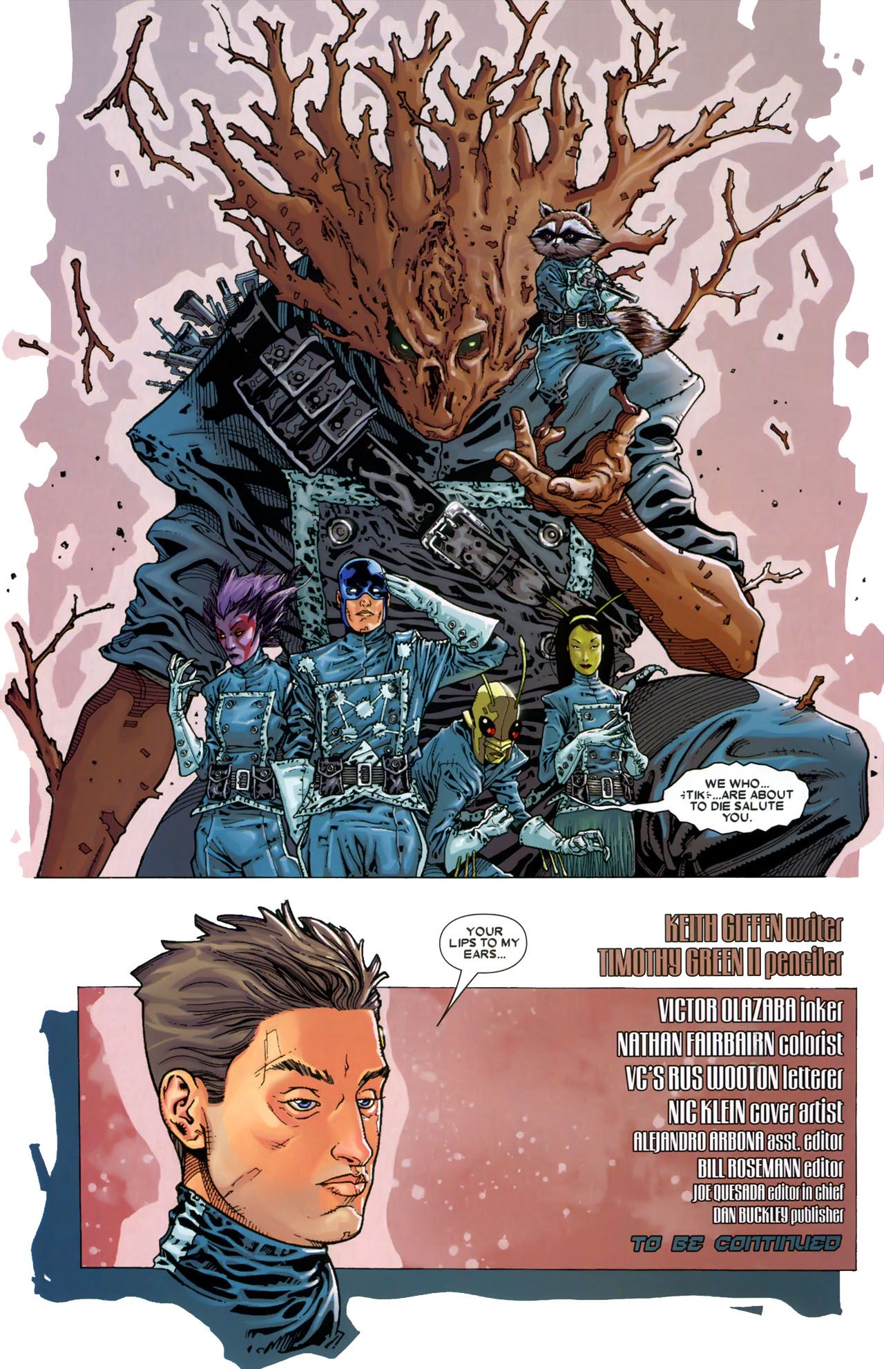 Groot joins up with Rocket Raccoon