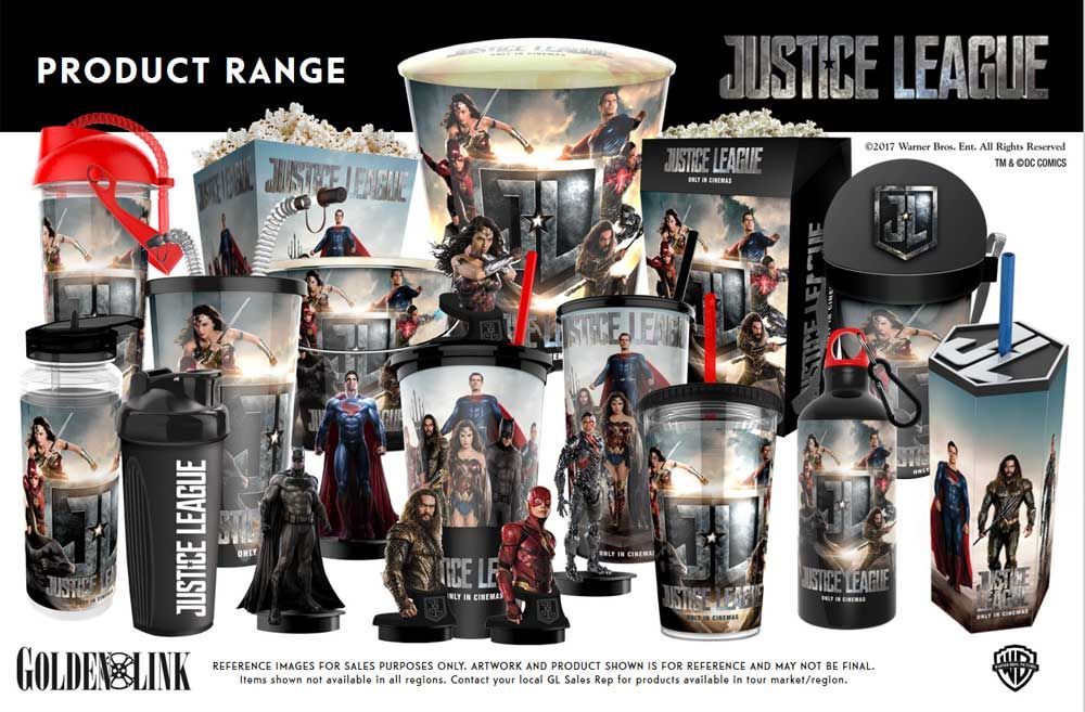 justice league products