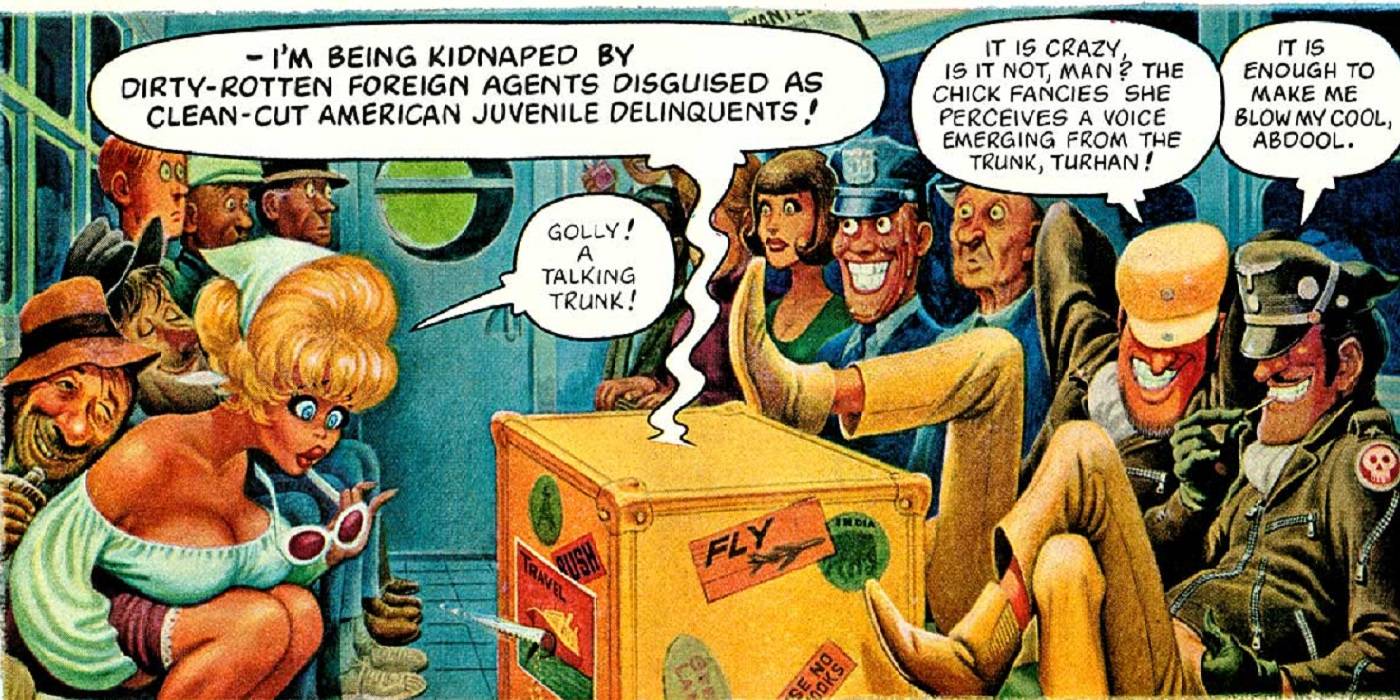 Famous adult comics