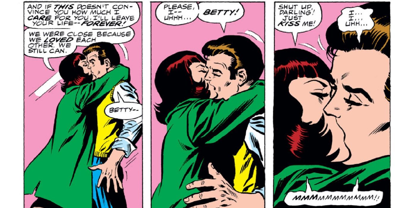  Peter Parker and Betty Brant in Marvel Comics