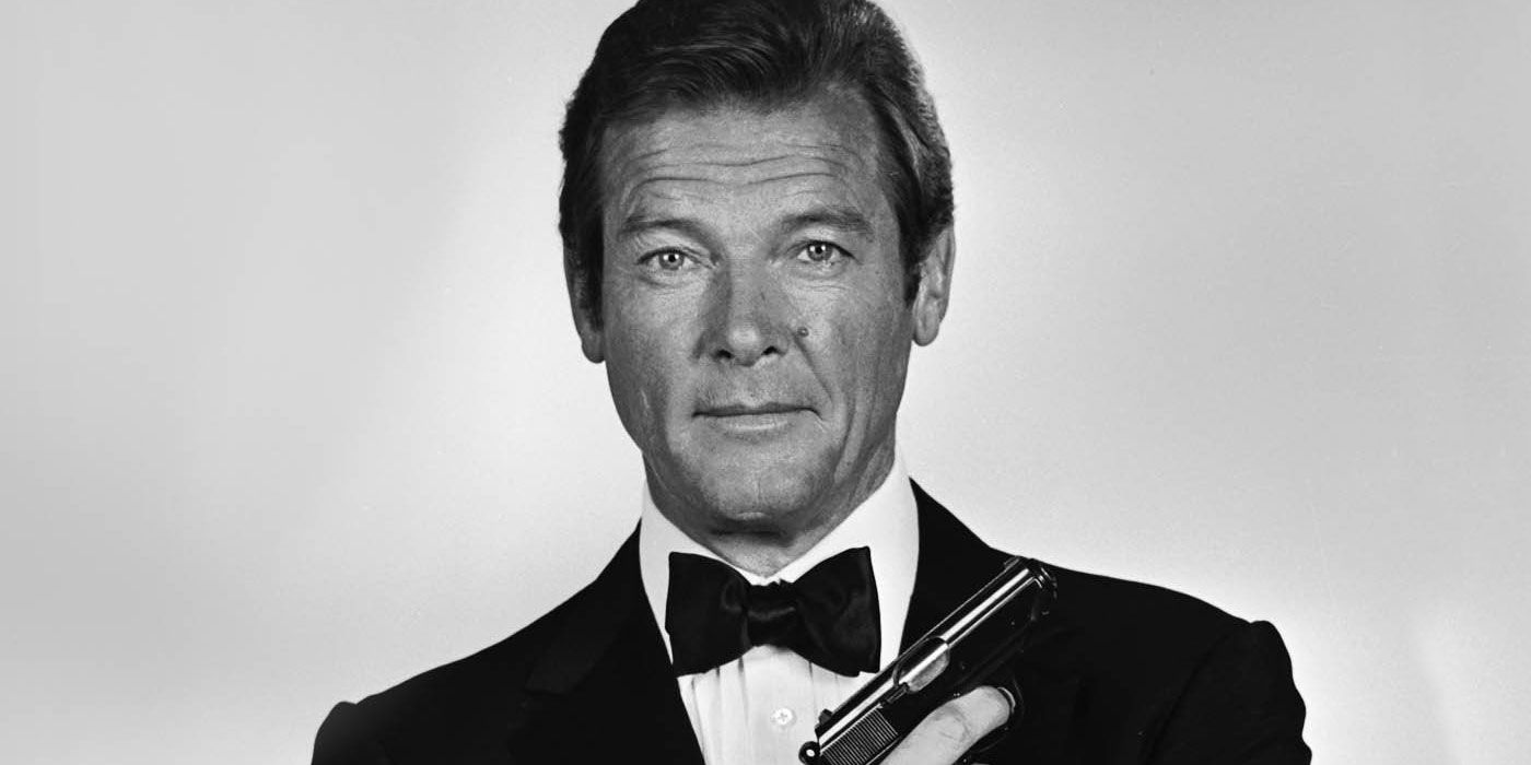 Roger Moore James Bond Promotional Shot