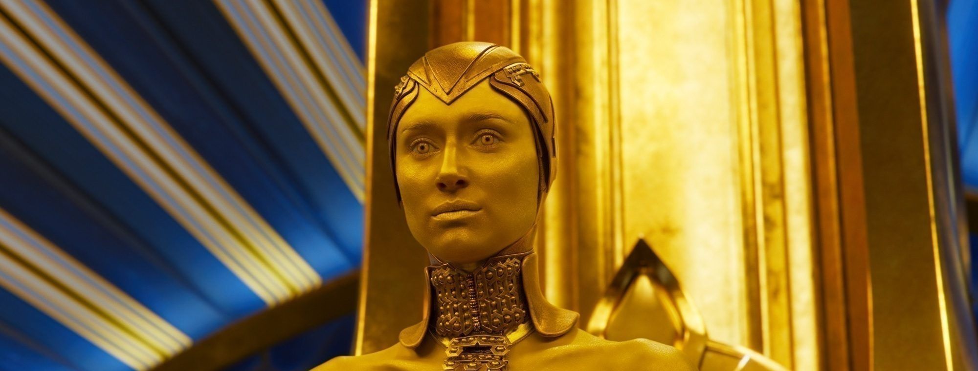 Sovereign leader Ayesha in Guardians of the Galaxy Vol. 2