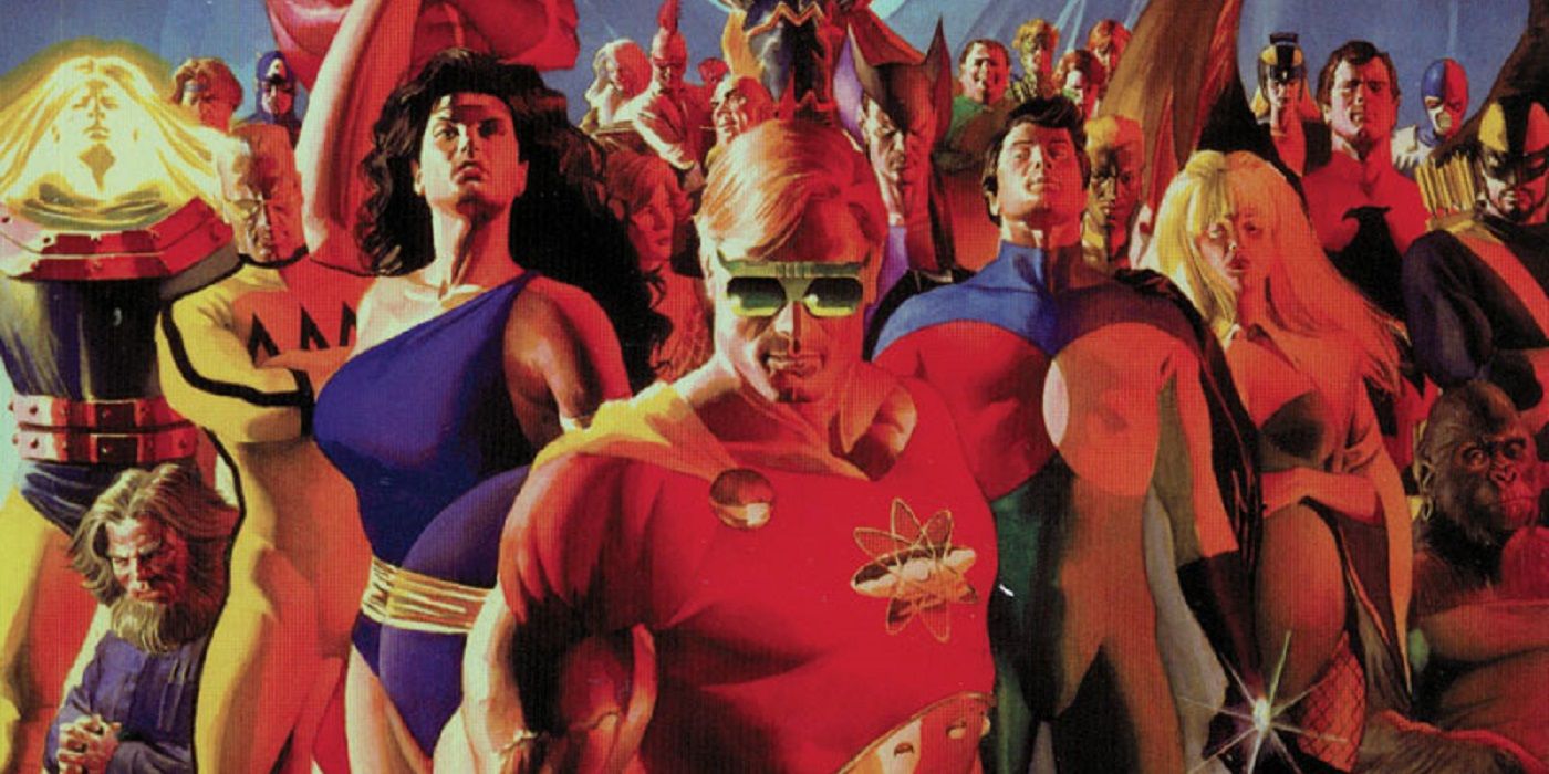 Squadron Supreme painted by Alex Ross