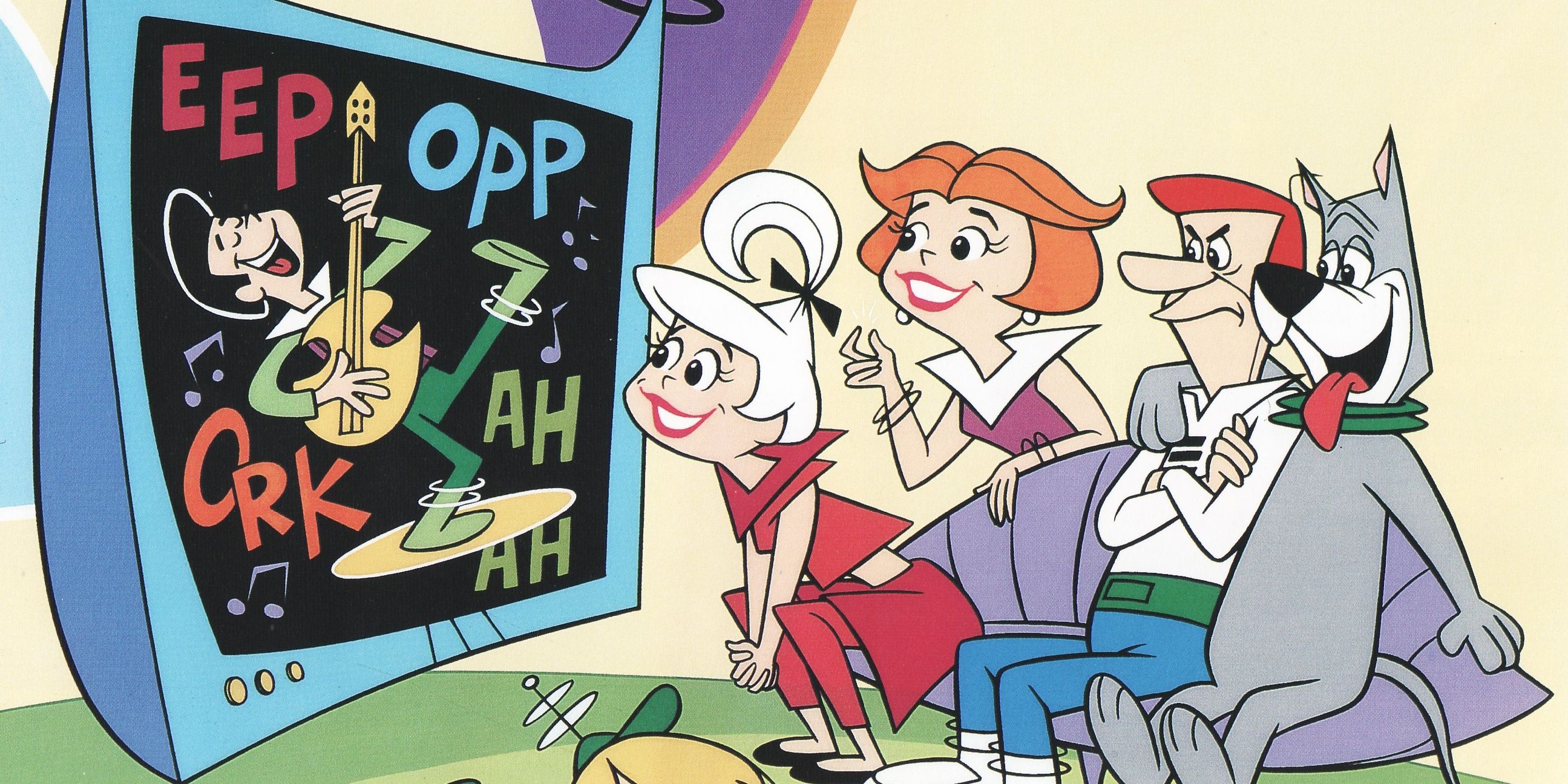 the jetsons animated tv show header