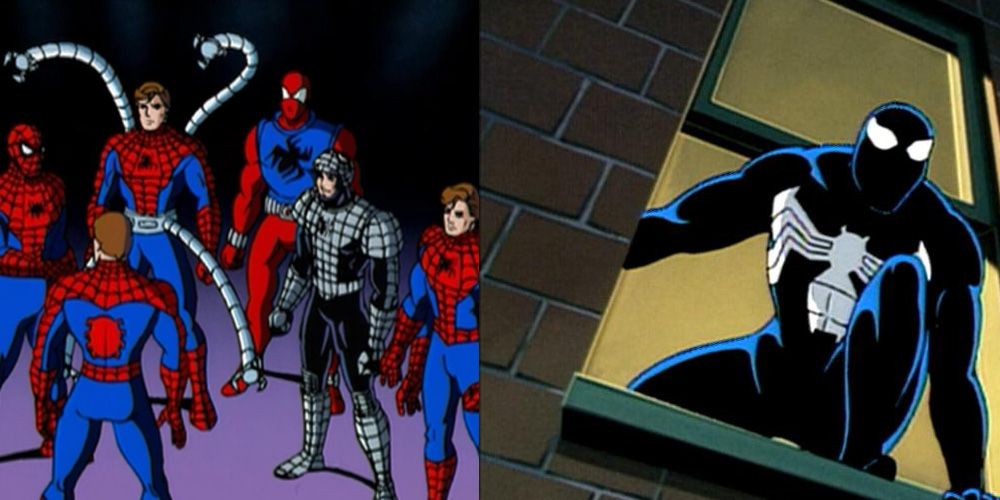 12 Famous Adaptations Spider-Man Animated 1994