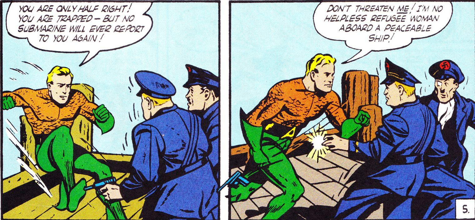 Aquaman vs Nazis