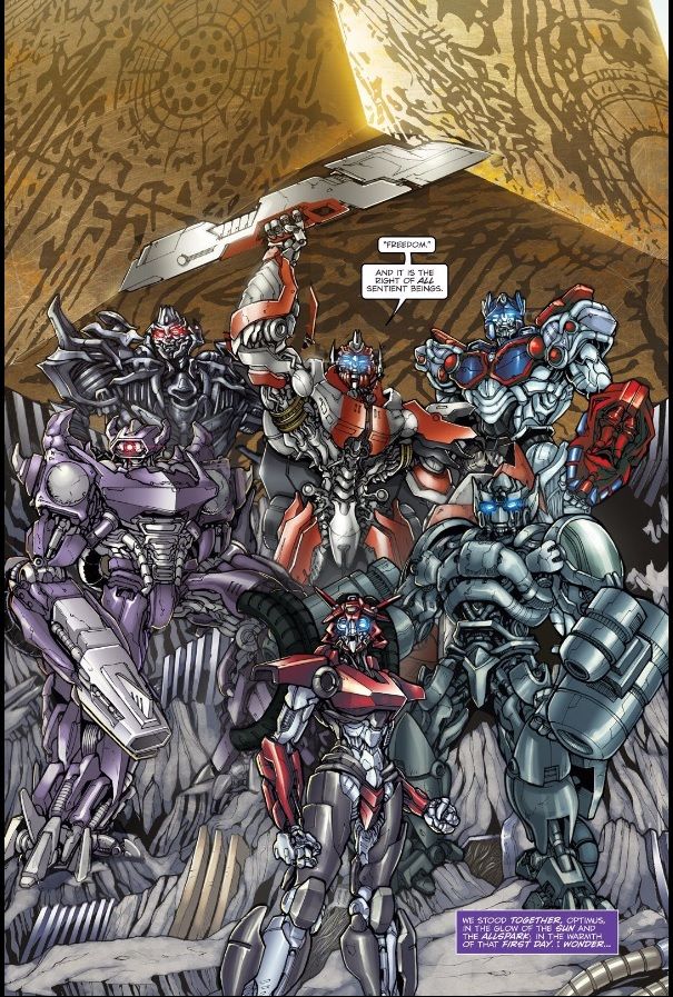 Transformers Movie Comics Better than Bay's Films